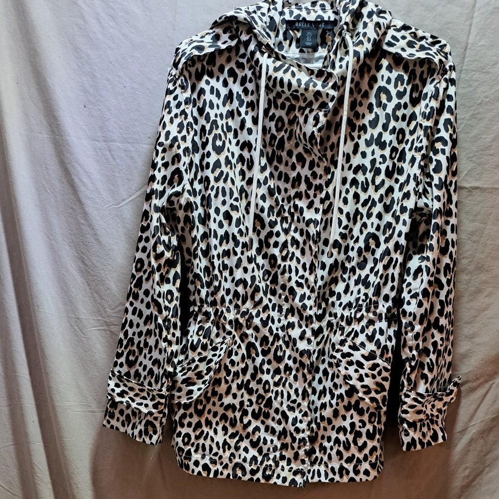 Woman's Spring Leopard Print Jacket